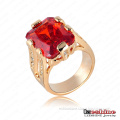 Fashion Red Crystal Diamond Vintage Costume Ring Jewelry (Ri-HQ0222)